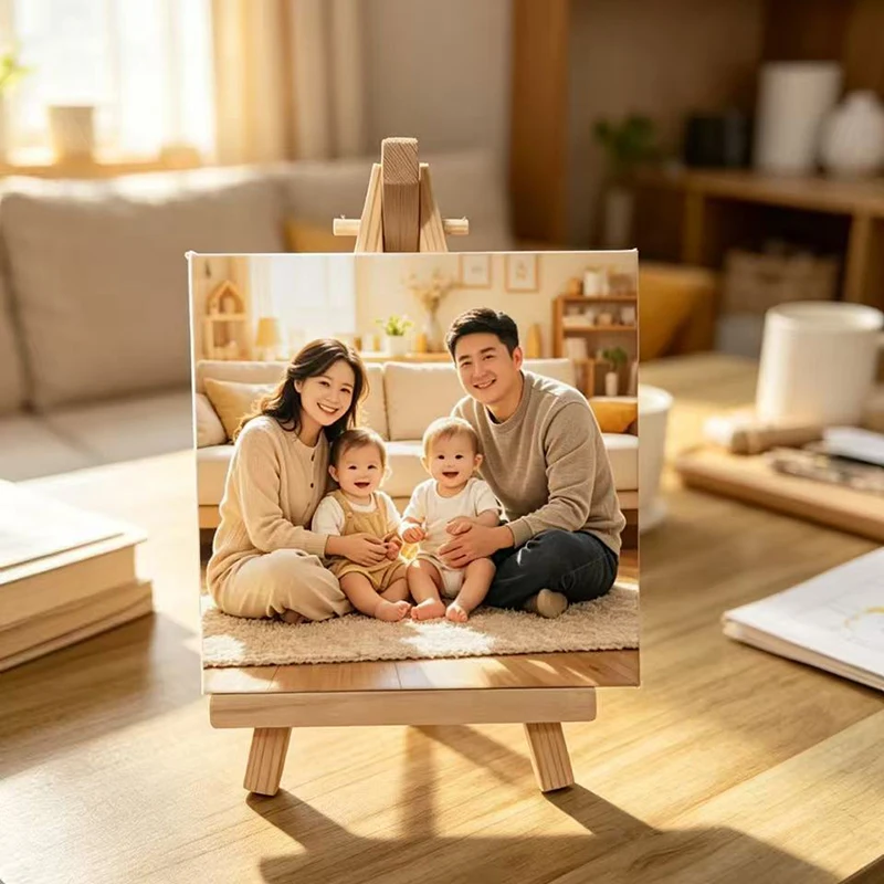 Personalized Customized Mini Small Photo Frame Art Special Picture Small Oil Painting Blank Picture Frame Painting Ornaments