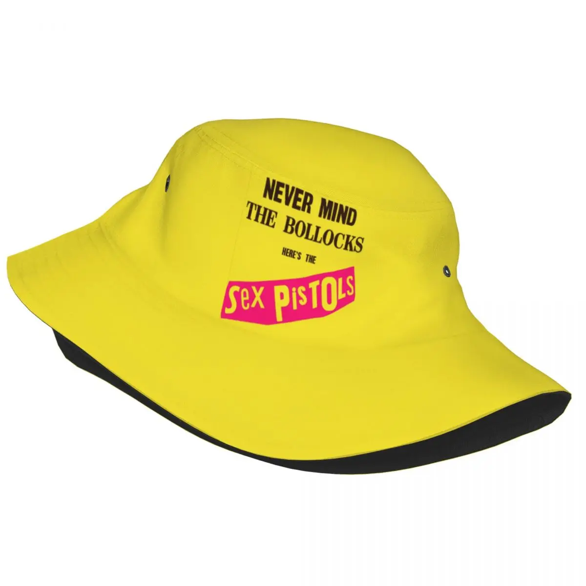 Sex Pistols Band Bucket Hat for Teen Beach Floppy Hat Harajuku UV Protection for Hiking Fishing Hat Headwear