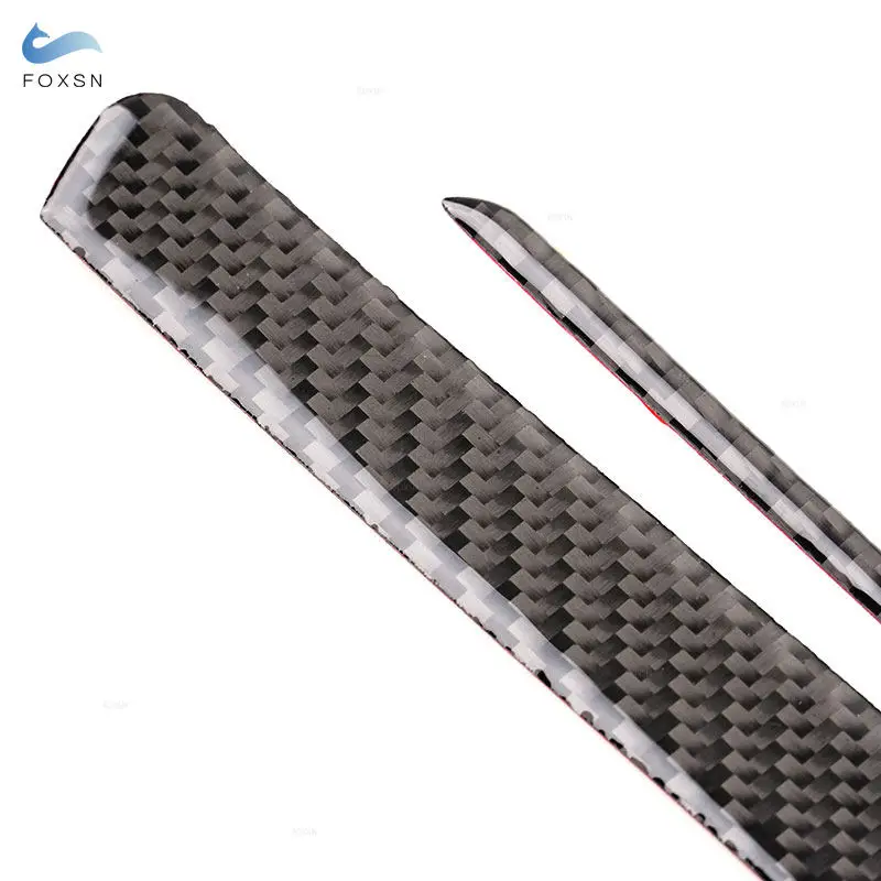 Carbon Fiber Sticker Accessories For Chrysler 300 300C 2011 2012 2013 2014 Car Interior Door Panel Decoration Trim