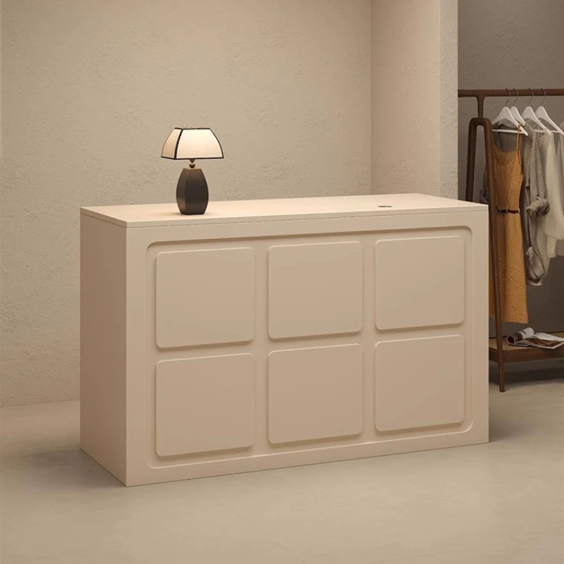 

Clothing store checkout page bar reception desk table reception counter Customer center home counter store desks office table