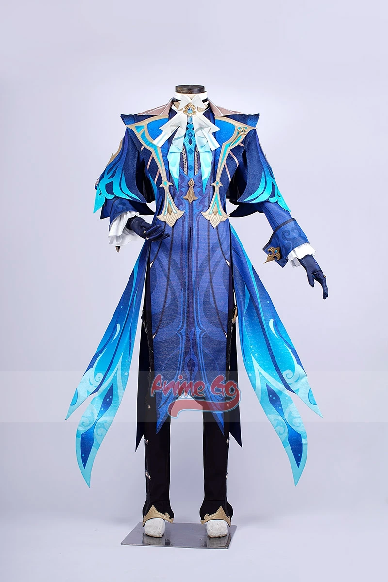 Neuvillette Cosplay Costume gioco Genshin Impact Neuvillette gioco di ruolo Outfit per uomo C08563-AA