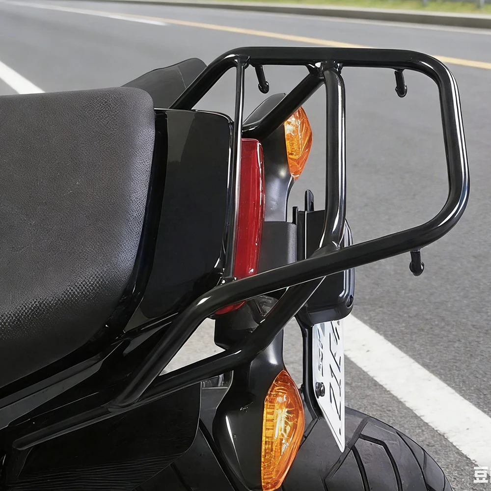 M3 Motorcycle Rear Luggage Rack Iron Luggage Storage Rack Carrier Support Shelf Compatible with Honda Grom MSX125 2016-2020