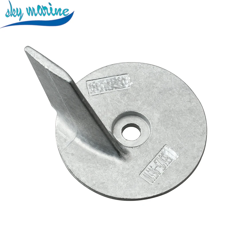 55125-96310 Zinc Trim Tab Fin Anode for Suzuki 4 Stroke Outboard 20V 25V 25A 25 30 30A，2 stroke 20 25 30HP