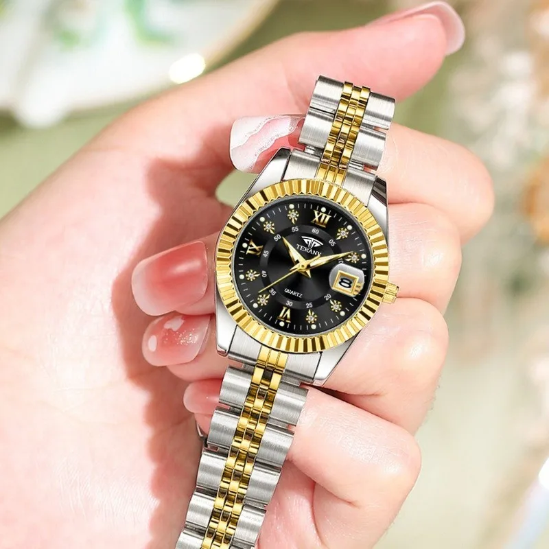 Ladies Watch, Luminous Calendar Fashion Casual Quartz Watch