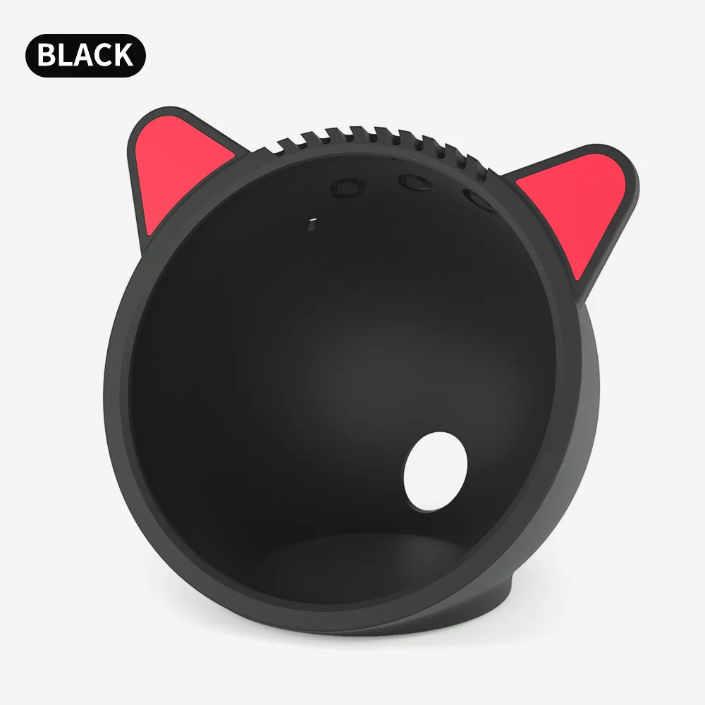Echo pop用バッテリーベース,ポータブル充電式バッテリー,シリコン保護