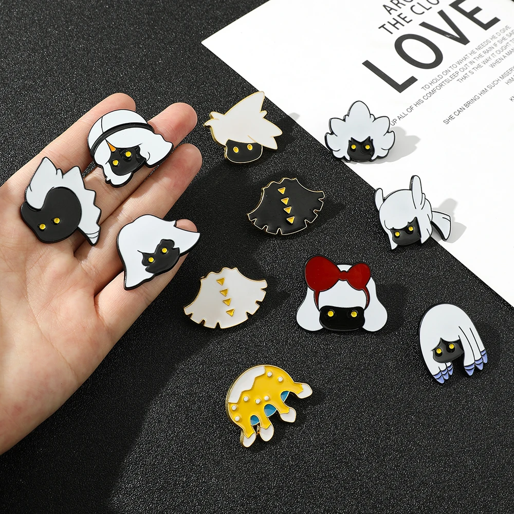 لعبة السماء: الأطفال من الضوء المعادن زر حقنة شرجية بروش Hiratori كاكا عباءة ظهره دليل زي شارة تذكارية تأثيري الهدايا #3