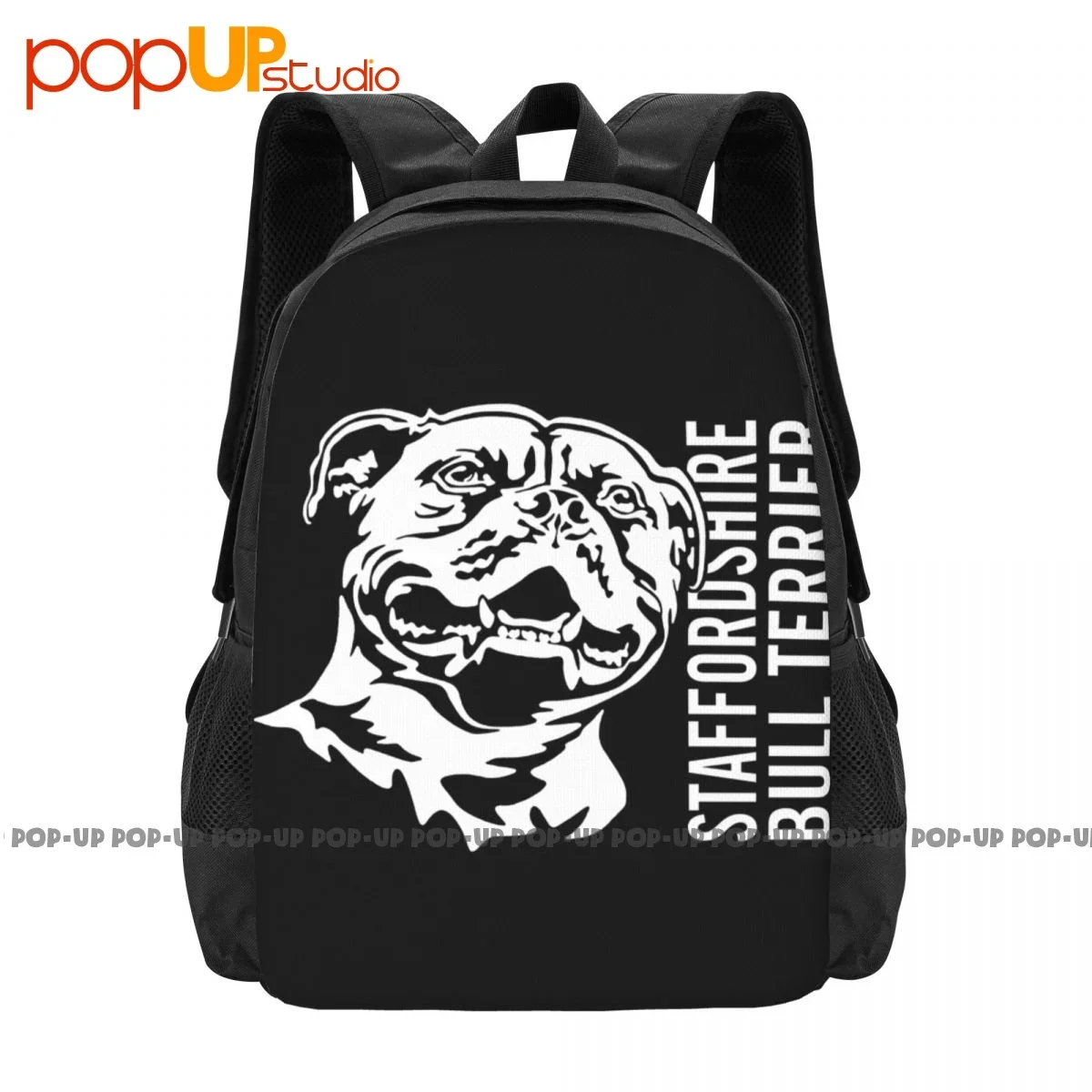 Staffordshire Bull Terrier Staffy Backpack Large Capacity Print Shoe Bag Gym Tote Bag Bags For Travel