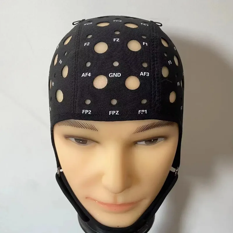 Thickened EEG Cap Electrode Cap Sandwich Thickened New Standard EEG Transcranial Positioning Cap Can Be Customized