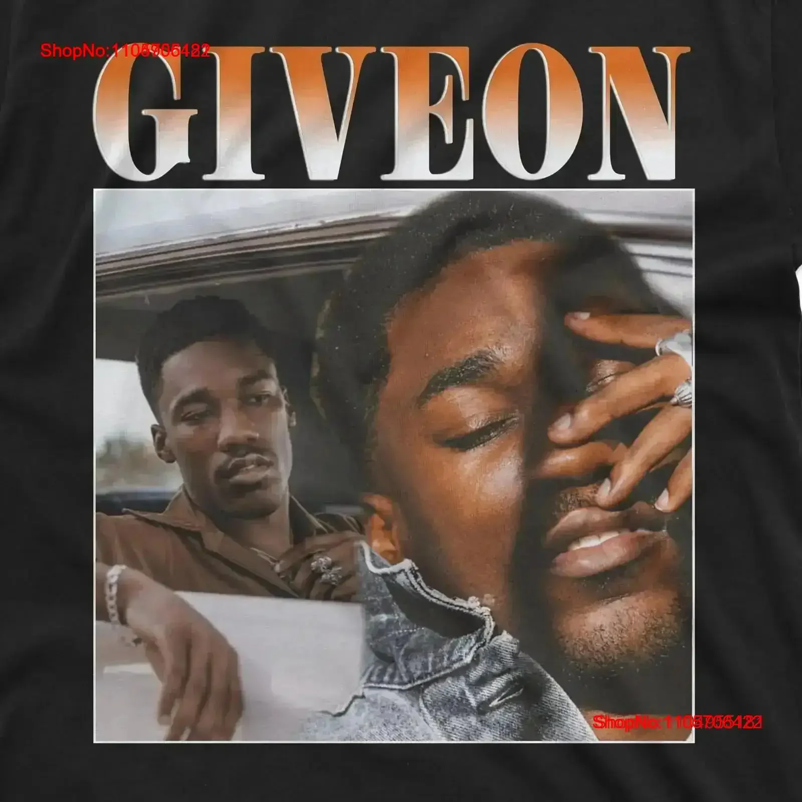 GIVEON Vintage T Shirt Homage Bootleg Retro 90s Concert Heartbreak Anniversary 2023 Washed Soft Top For Everyday Wear vintage