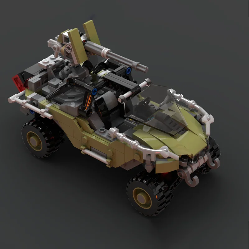 359pcs MOC M12B Warthog LRV Re-Release Halo Building Blocks Assemble Brick Education Christmas toy Gift Educational