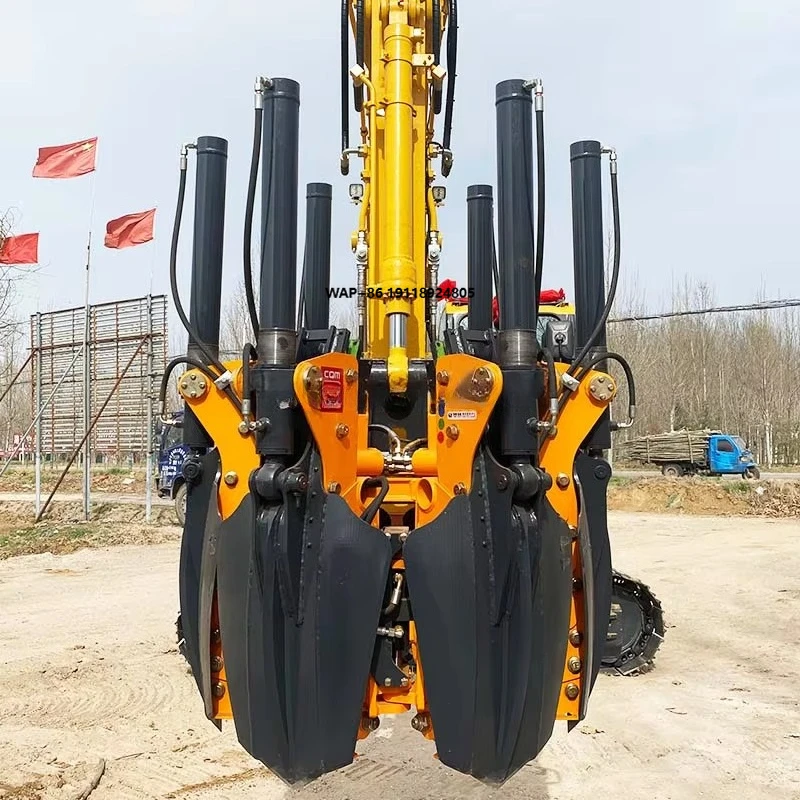 Hot Sale Hydraulic Tree Spade Tree Transplanter Tree Digger for Skid Steer Loader Tractor Excavator