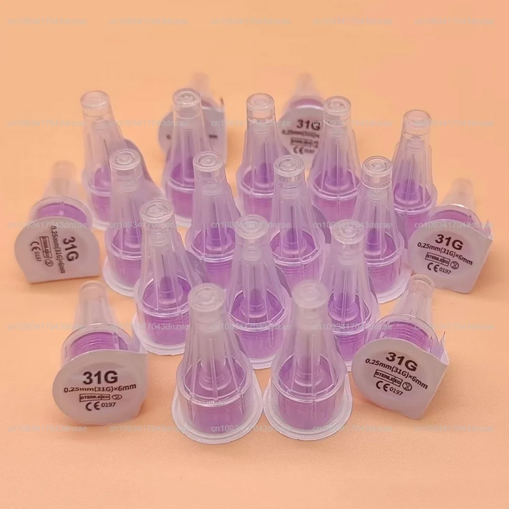 100-1000PCS Disposable Insulin Cartridges For Lilly Insulin Injection Pen Pen Tip 4mm/6mm/8mm Sterile Parts Individual Packaging