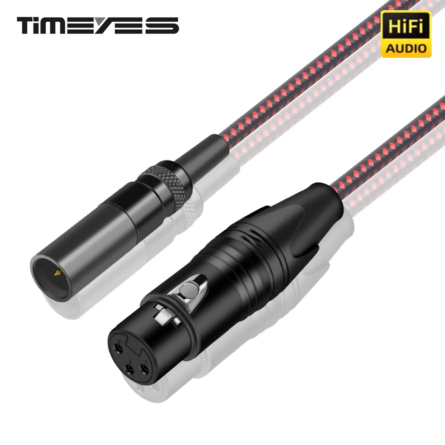 Mic kablo 3-pin Mini XLR erkek XLR dişi adaptör kablo için BMPCC 4K kamera Video yardımı 4K keskin 8K