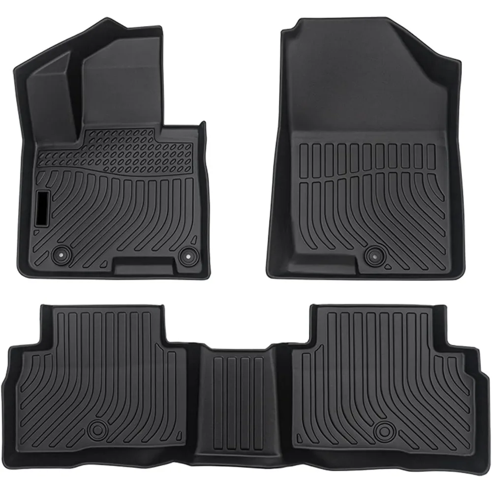 

US Floor Mats Fit for Hyundai Tucson NX4 Hybrid 2022 2023 2024 2025 (Not Plug in) 1st & 2nd Row All Weather Floor Liner