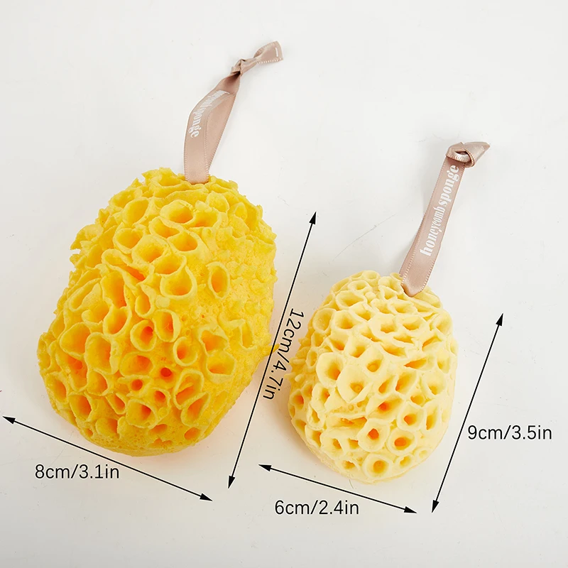 Natural Sea Wool Sponge Replacement Dead Skin Remover Cleaning Foam Washing Massager Pouf Shower Exfoliating Sponge Body