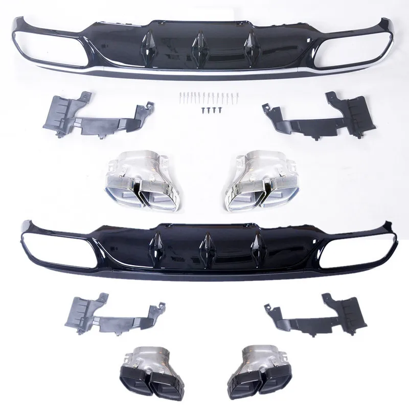 

Suitable for E63 tail throat tail lip Mercedes-Benz new E-class executive version vertical sports version low with W213 tail thr