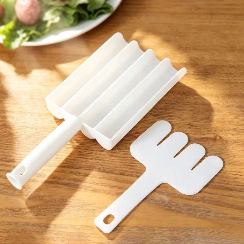 4‑Grid Meatball Maker Mold Plastic Homemade Meat Ball Making Tool For Hot Pot Barbecue Kitchen Gadget