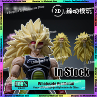 ZD Studio Dragon Ball Super Saiya SSJ3 Vegito Bardock Gogeta Black Son Goku Zamasu Head Accessories Anime Action Figures Toys