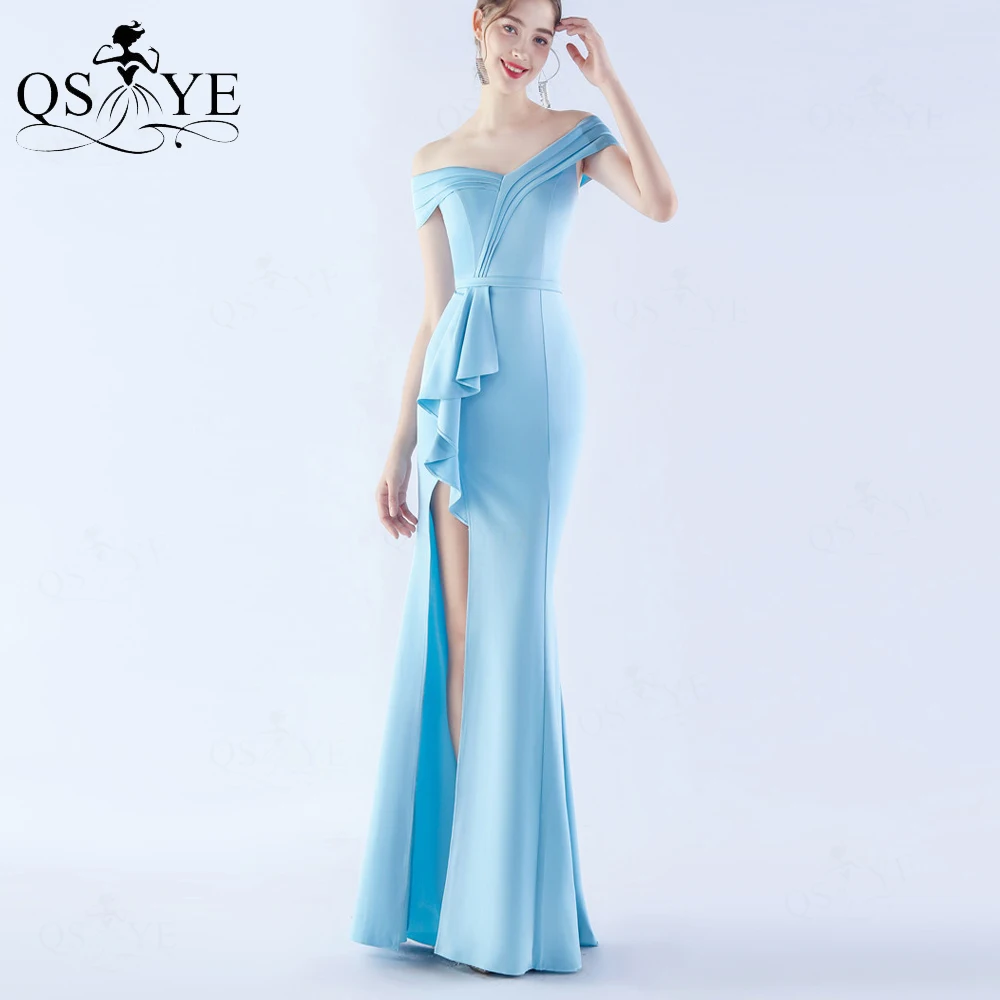 off-shoulder-wedgewood-blue-long-prom-dresses-ruched-peplum-ruffles-sexy-split-party-gown-stretch-satin-princess-evening-dress