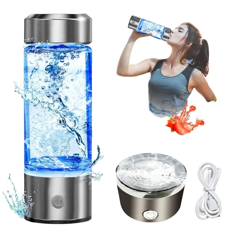 Electric water filter hydrogen water generator water bottle ionized hydrogen-rich antioxidant or p-hydrogen bottle