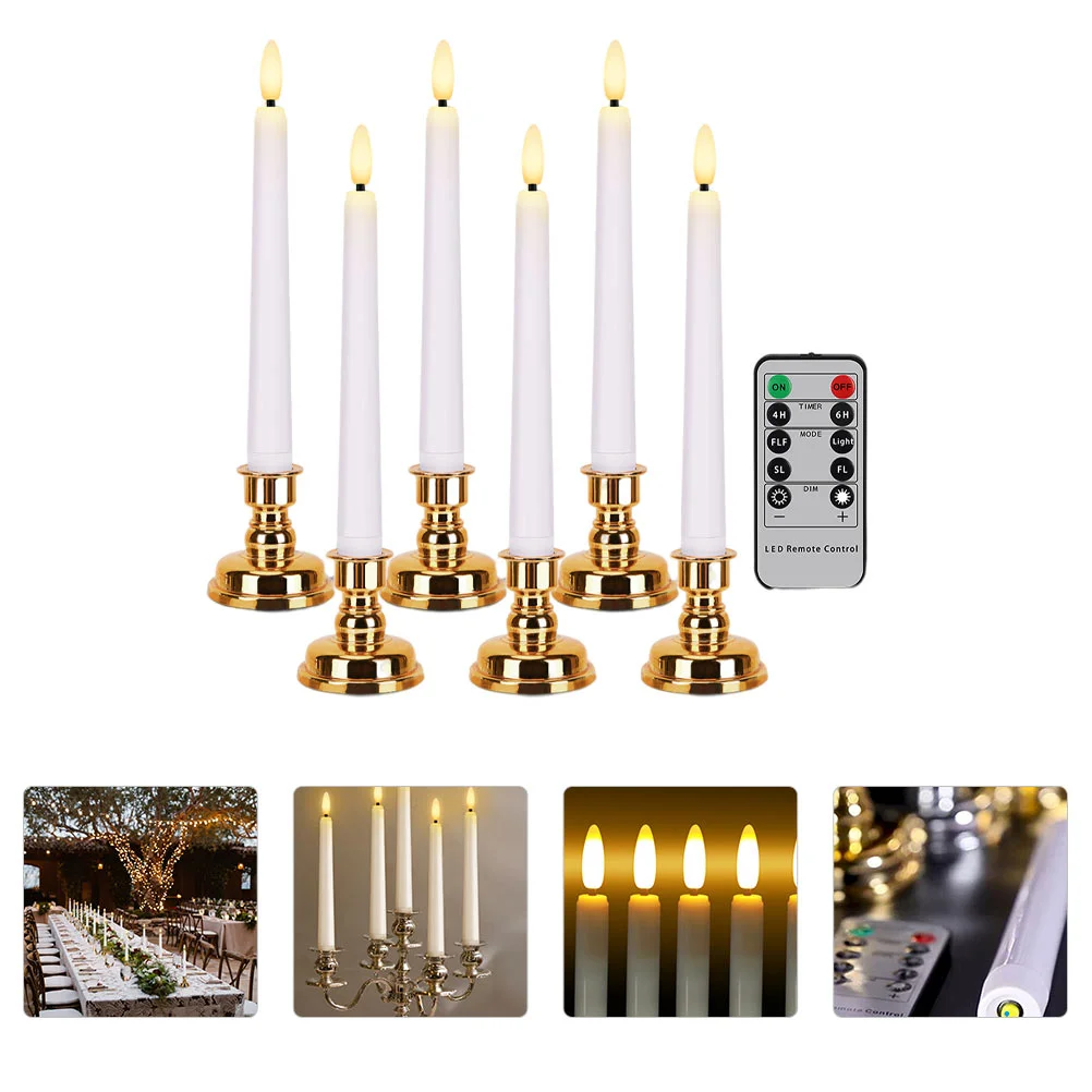 Control remoto electrónico luz de Navidad decoración lámpara de fiesta velas LED controladas parpadeantes