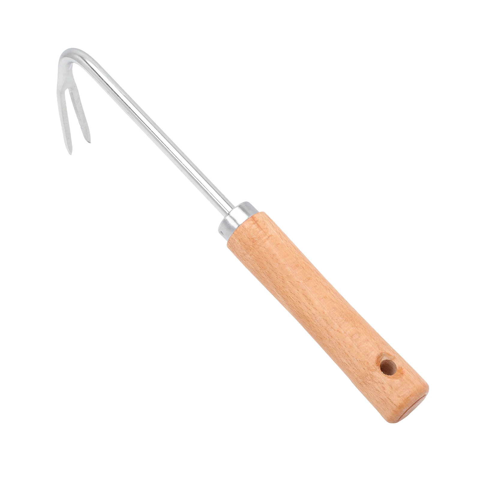

1pc Lawn Weeder Extractor Metal Tool Stainless Steel Wood Handle Durable Garden Shovel Manual Device Removal