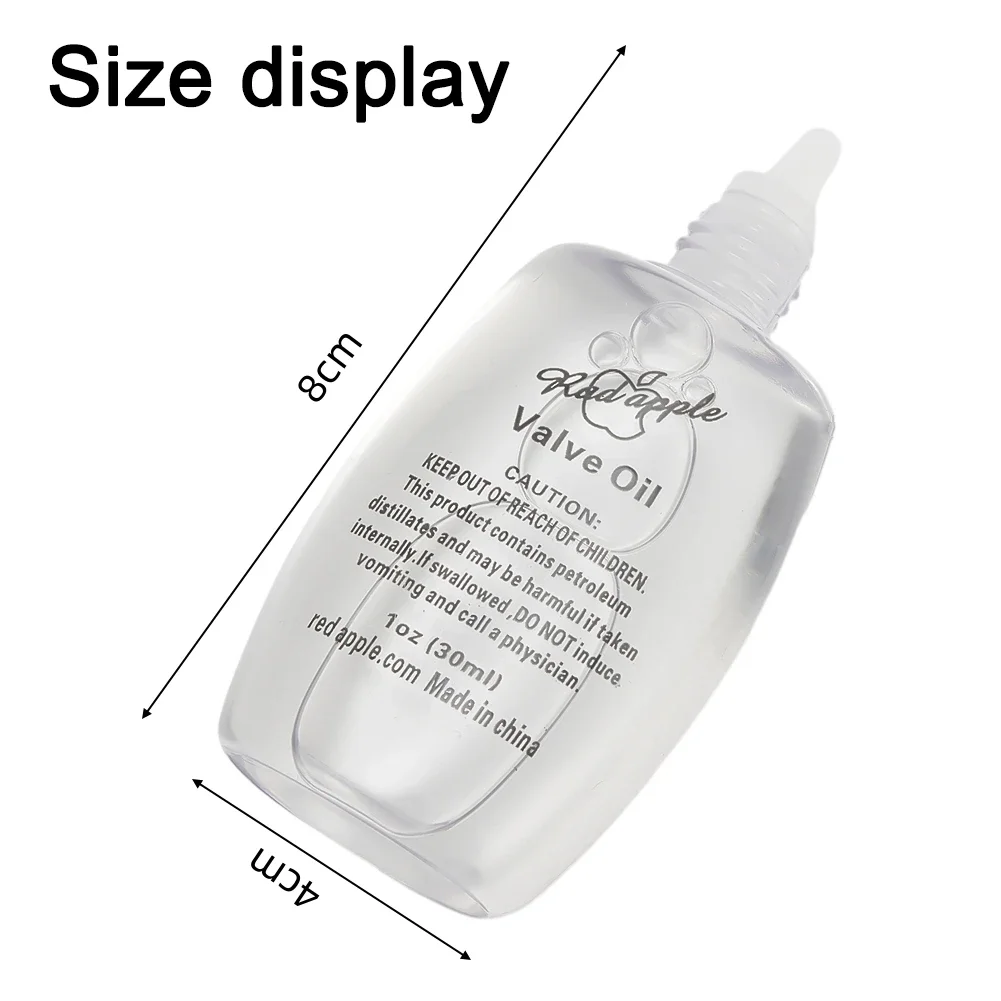 Brass Instruments Valve Oil For Brass Case Key Oil Lubricant Cornet Professionals Slide Valve 1pc 30ml/Pack Flugel
