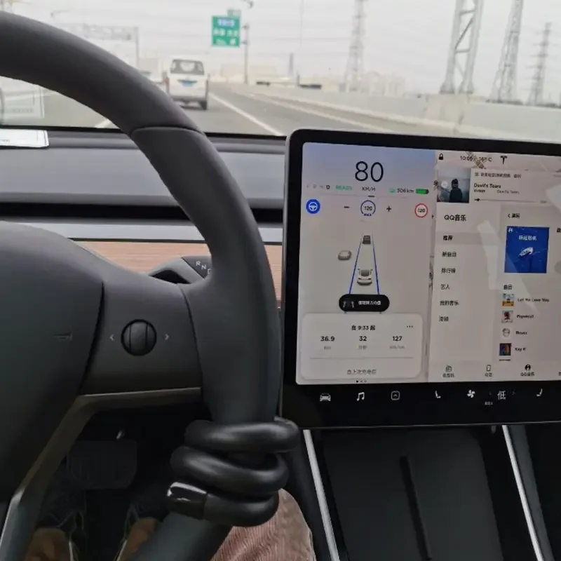 Per Tesla Model 3 Y Model S X supporto per volante di guida FSD AP accessori interni automobilistici