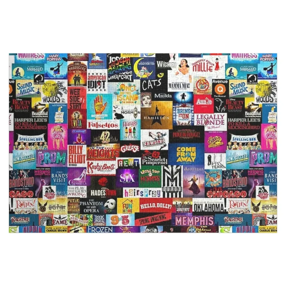 

rare Musicals Collage III Jigsaw Puzzle Custom Child Gift Custom Gift With Photo Puzzle