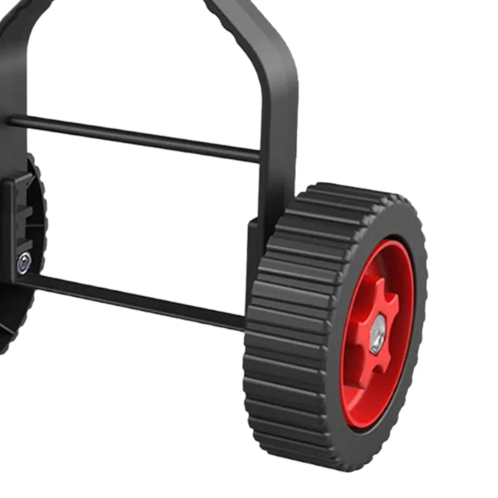 String Trimmer Wheel Attachment Adjustable Support Wheel for 0.98-1.2inch Shaft