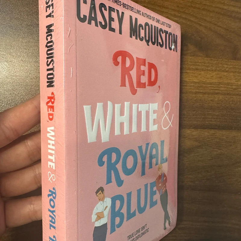 Red White and Royal Blue Book Casey McQuiston Romantic Comedy Fiction Novel