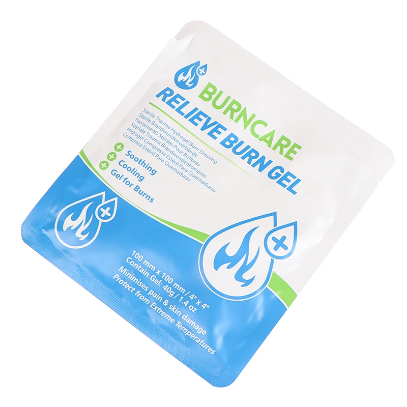 Пластырь для ухода за ожоговыми ранами первой помощи; Гидрогелевая повязка для неотложной медицинской помощи
