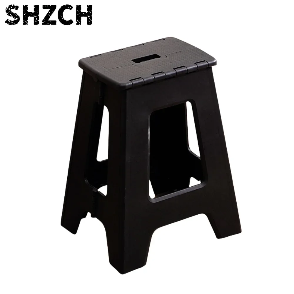 Compact Folding Stool, 11 Inch Adult Climbing Stool, Weight Capacity Up to 330 lbs, Lightweight Stool, Non-Slip Folding Climbing