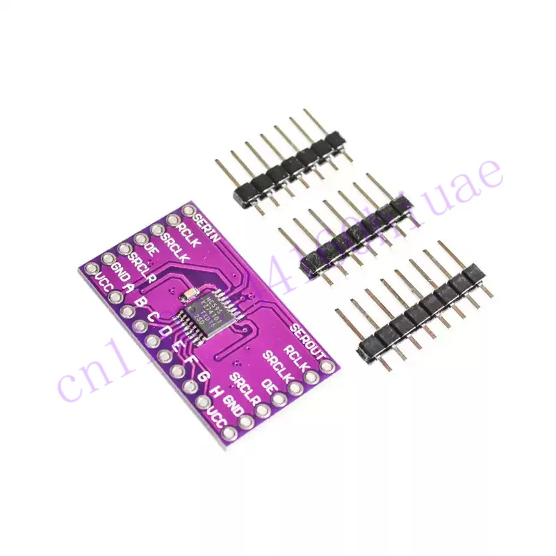 74HC595 Module, 8-bit Shift Register, 5 pieces