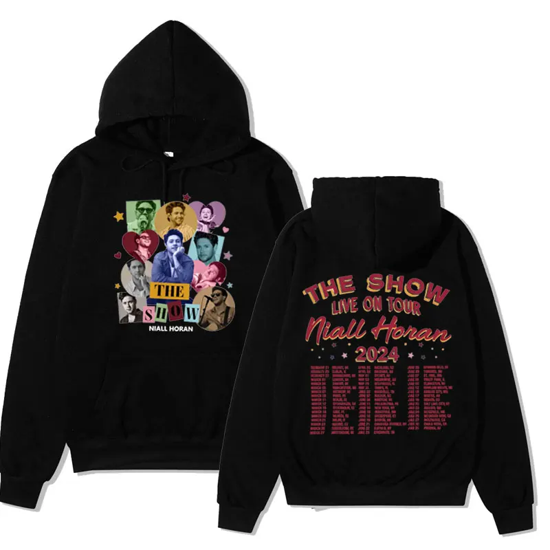 

Niall Horan The Show Live on Tour 2024 Hoodies Men's Women's Fashion Hip Hop Rock Sweatshirts Fashion Oversized Hoodie Pullover