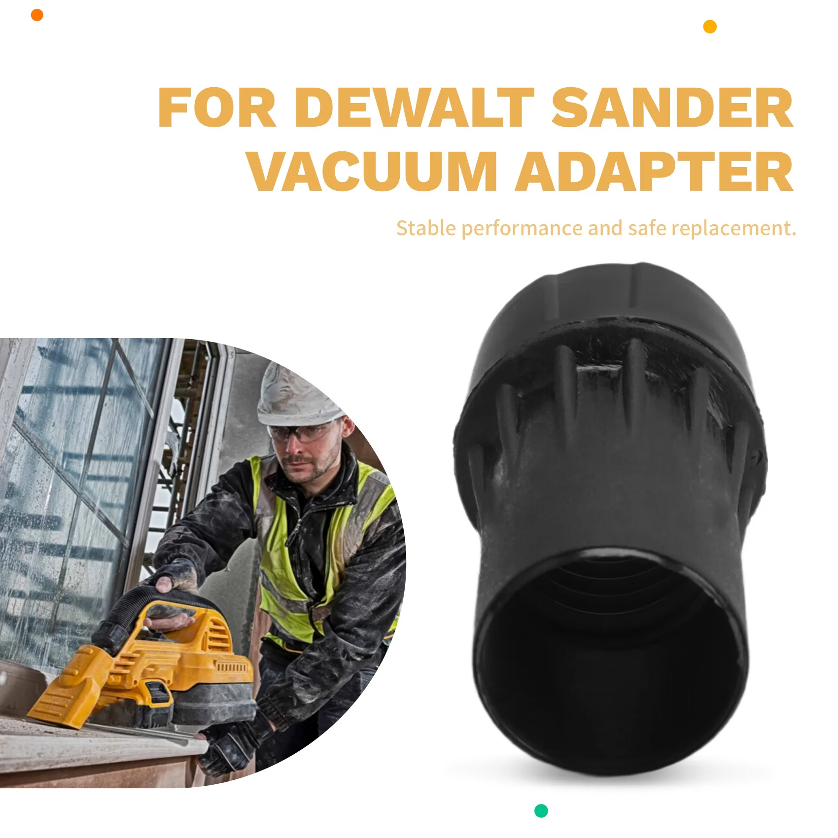 A23T DWV9000 Quick Multi-Function Connector for Dust Extractors Vacuum Hose for Shop Vac Accessories Universal Adapter