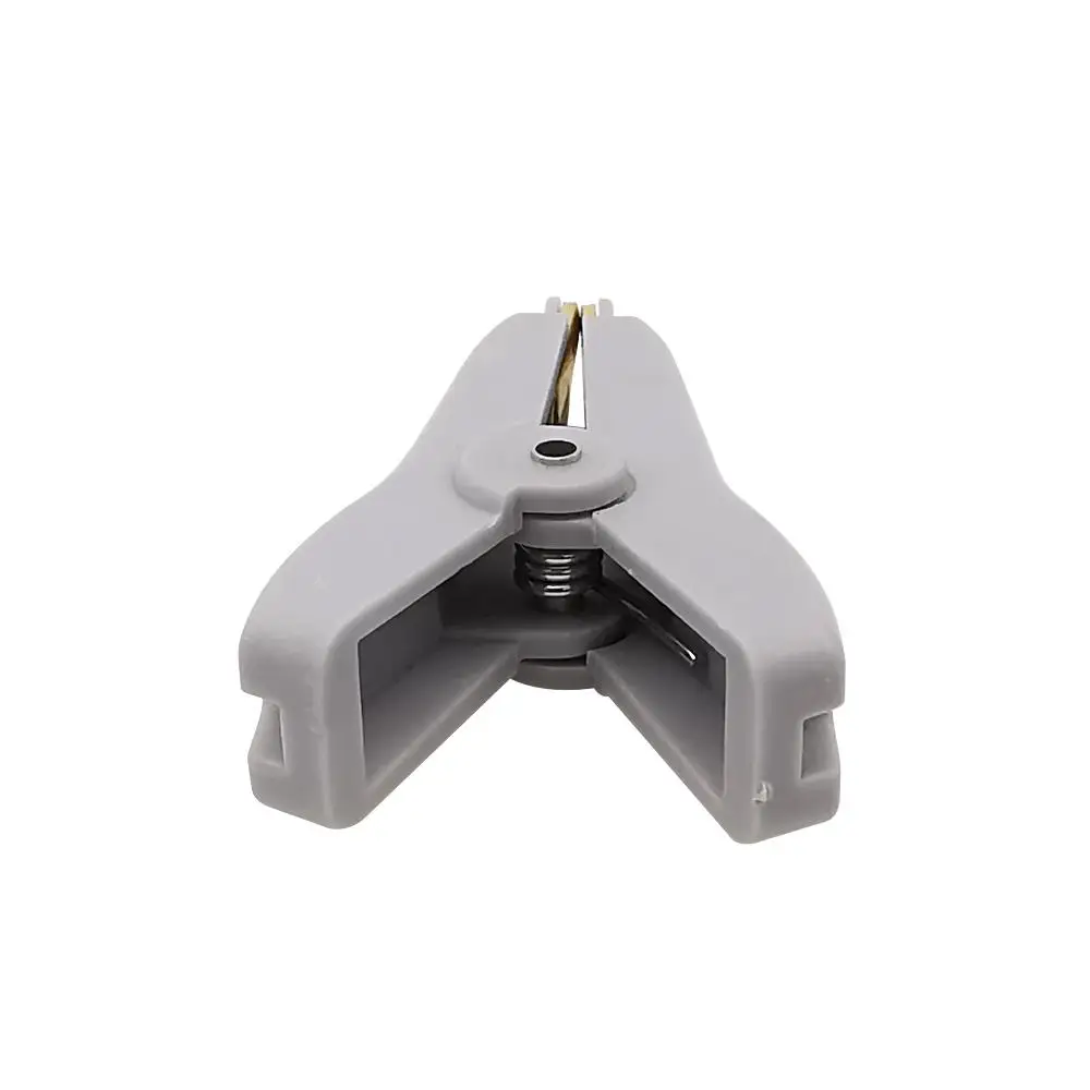 DIY 52mm Electrical LCR Kelvin Clip LCR Kelvin Alligator Clamp Flat Crocodile Clip Copper Brass Alligator Clamp