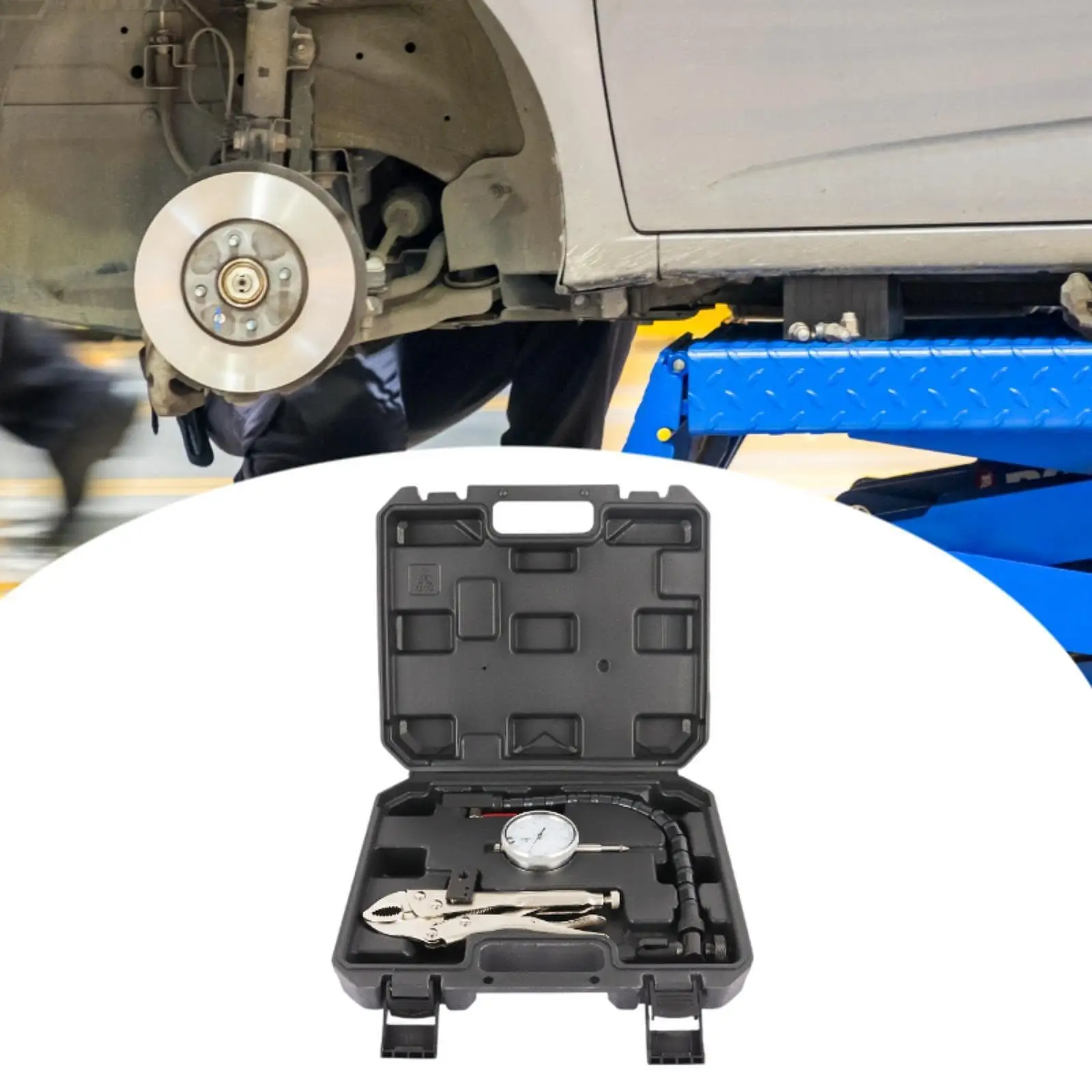 

Disc and Rotor and Ball Joint Gage Set Easier to Carry Brake Adjusting Tools