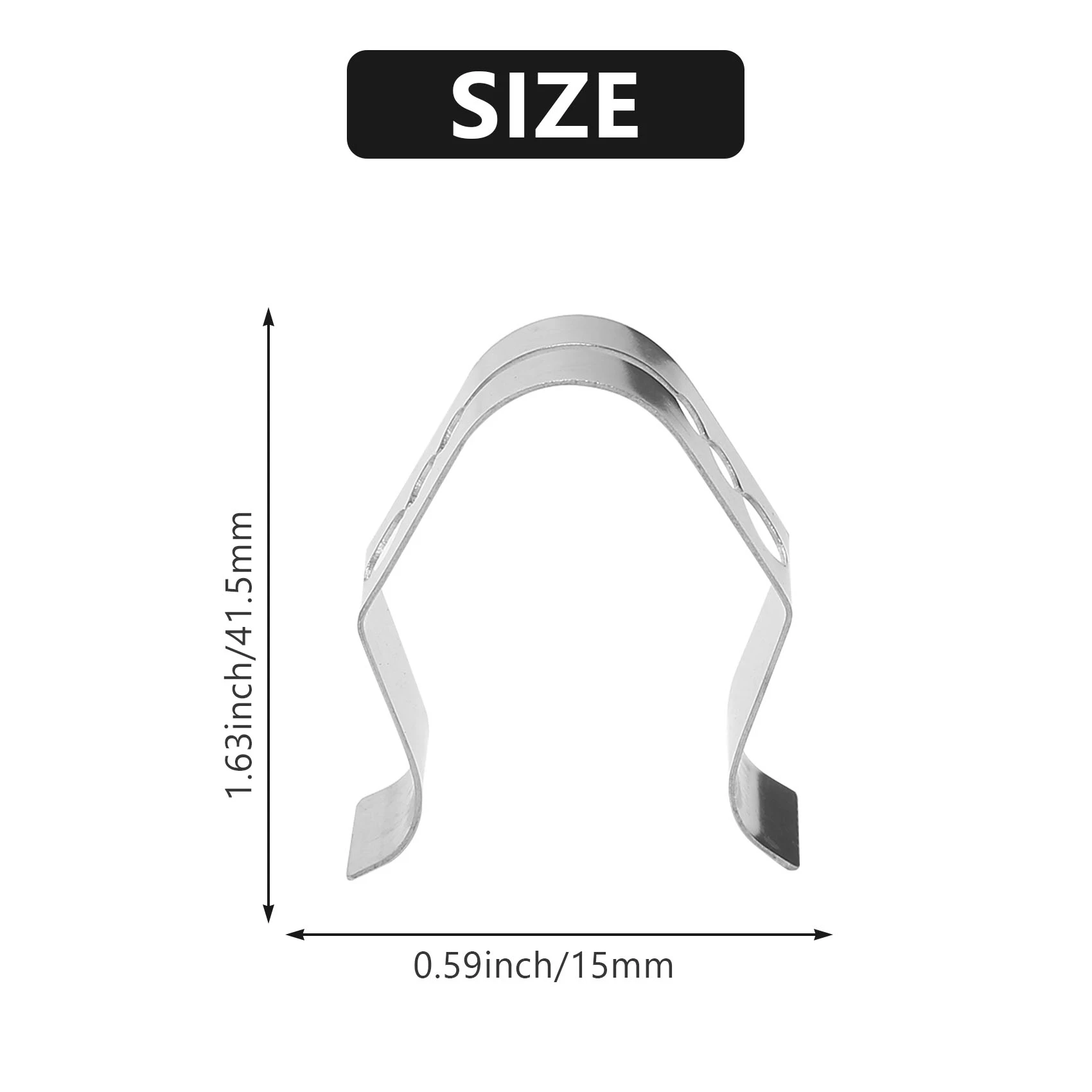 Universal A Style Meat Thermometer Probe Clip Holder Ambient Temperature Readings BBQ Smoker Oven Grill,Set of 2 GSY