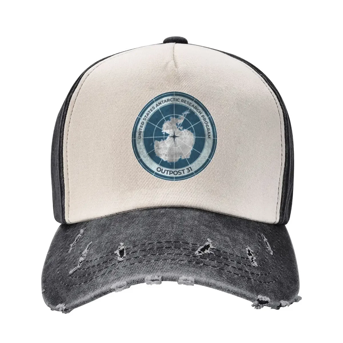 The Thing - Outpost 31 badge - distressed Baseball Cap Golf Beach Outing Ball Cap Luxury Man Hat Men Women's