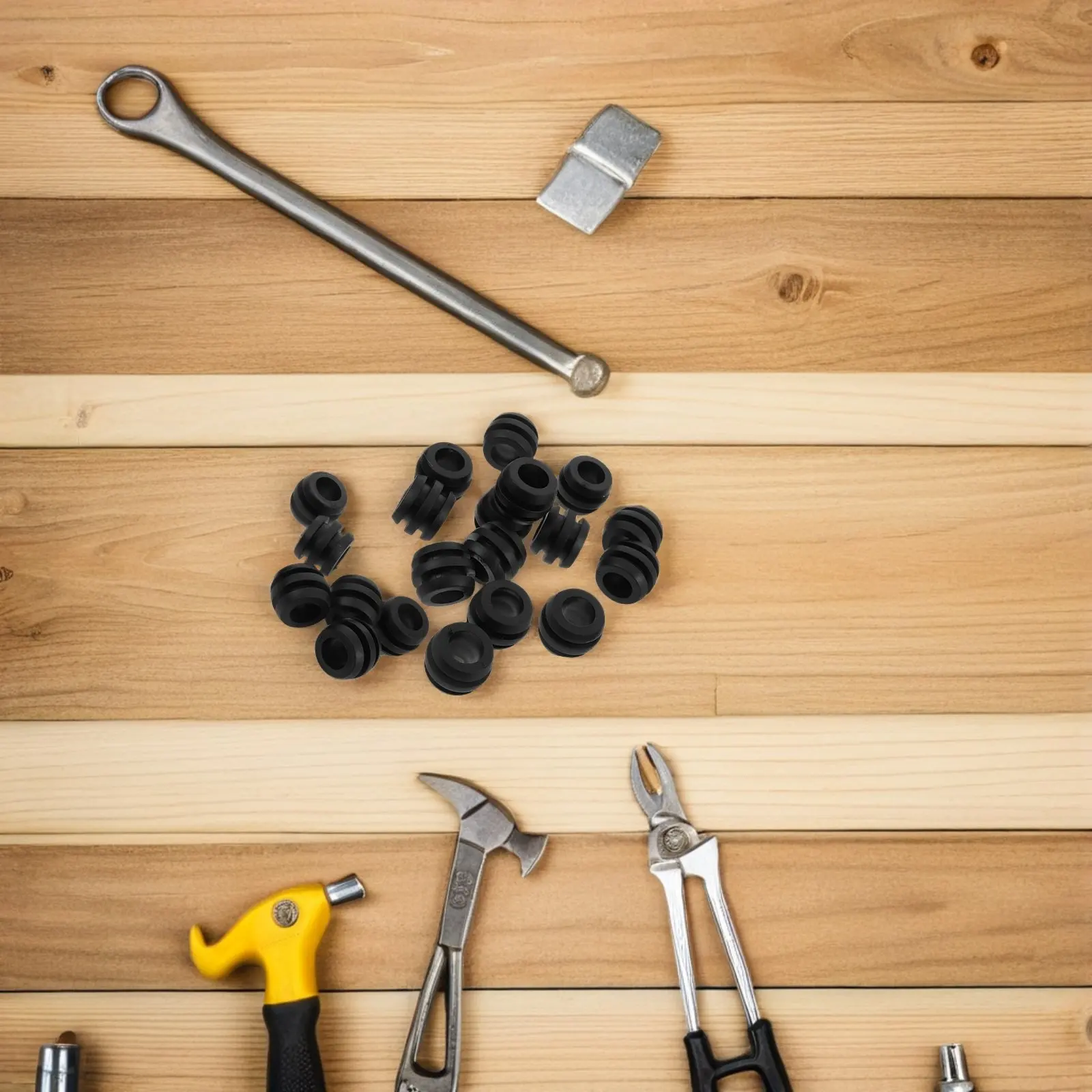 

20 шт. резиновых втулок для настольного футбола, универсальные малые подшипники для стержней, аксессуары для настольного футбола, запасные части, бесшумные