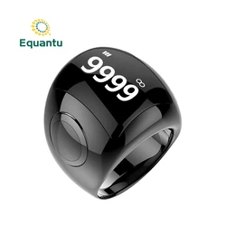 Equantu QB709 Creative Design Smart Bluetooth With Task RemindeR Portable Counting Ring