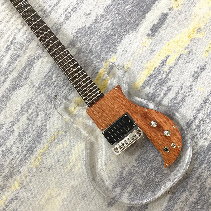 جيتار كهربائي Vicers 6strings EMG، رقبة من خشب القيقب، جسم أكريليك، جيتار أداء مناسب للمبتدئين والمحترفين