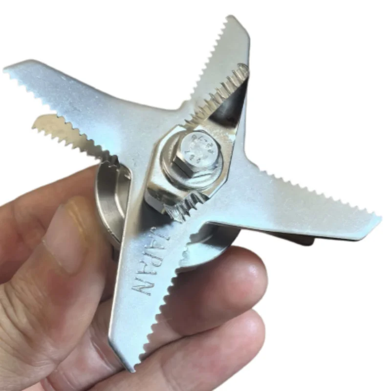 304 stainless steel mixer blade for rawmid Samurai 4 HP / kitfort kt1361 blender Container replacement Knife