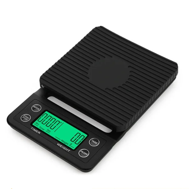 Household Hand Brewing Coffee Scale Timing Electronic Kitchen Scales Coffee Electronic Scales 5kg 0.1g