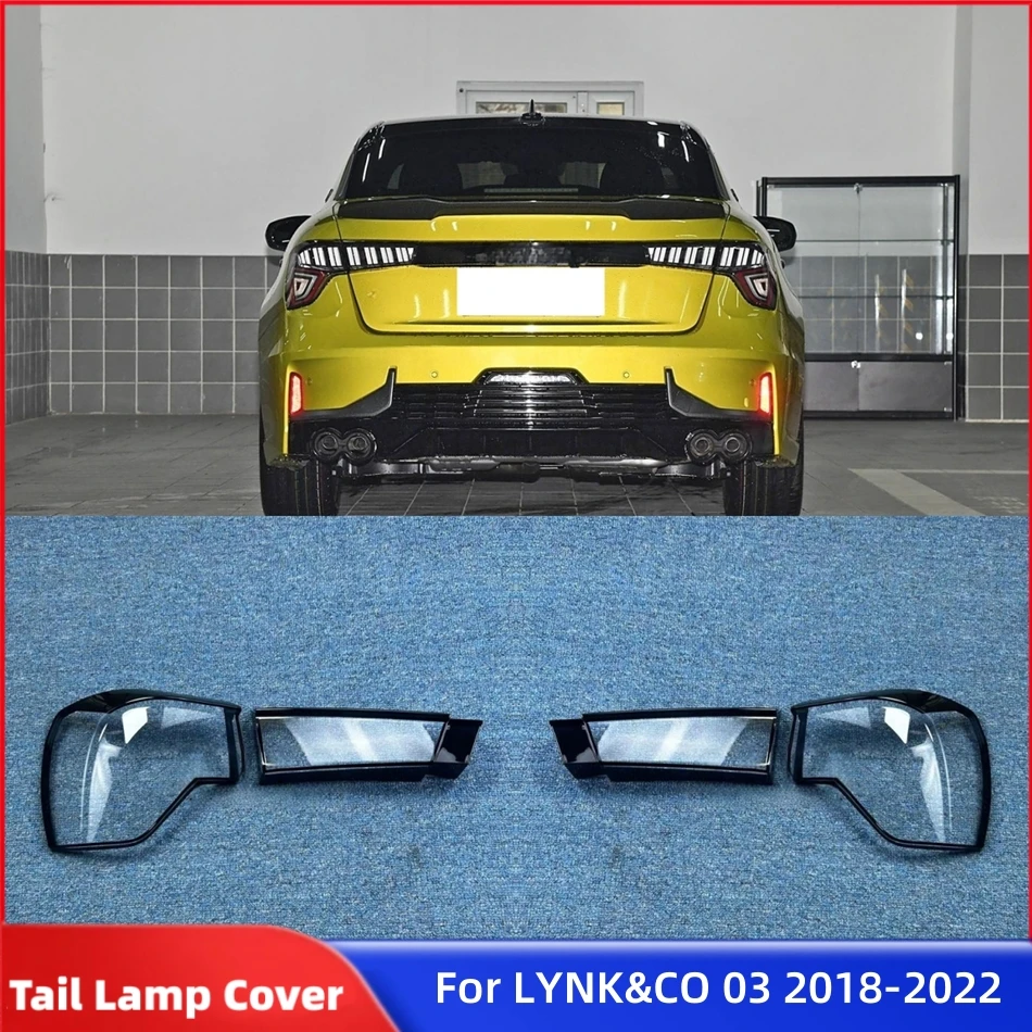 

For LYNK&CO 03 2018 2019 2020 2021 2022 Car Supplies Replacement Car Lights Shell Lampshade Rear Taillight Shell