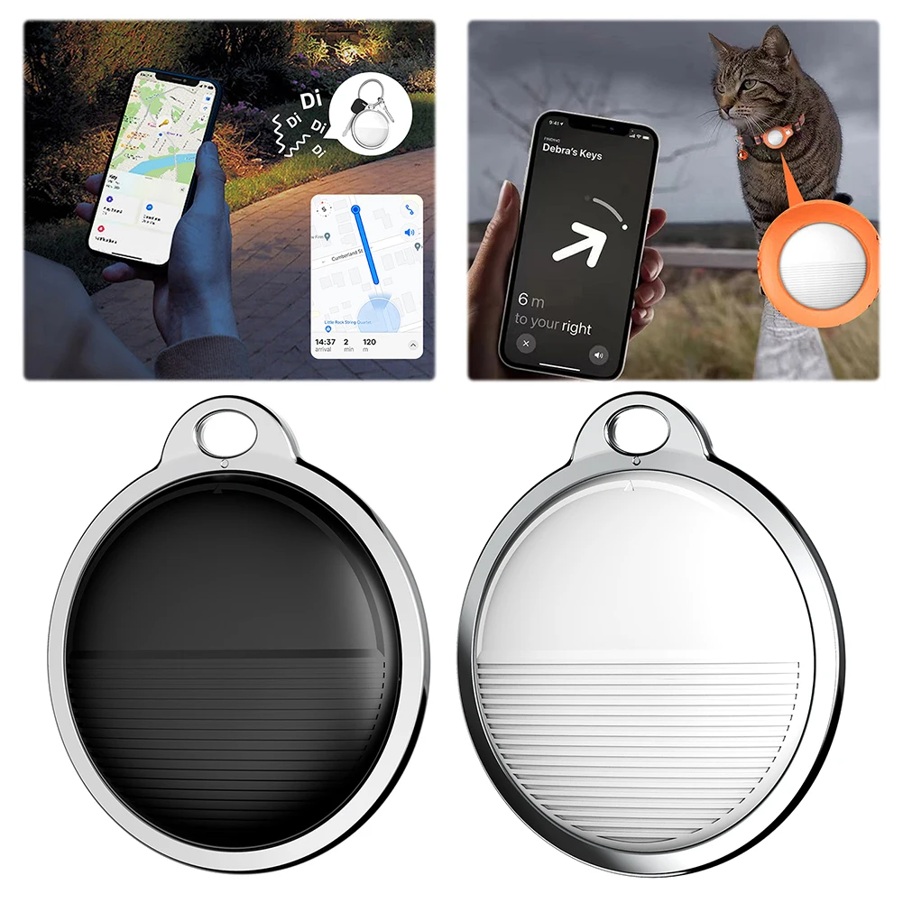 

GPS-трекер Lost Tracker Bluetooth-совместимый с Apple Find My Smart Tag Pet Key Детский поиск ключей Локатор для системы IOS