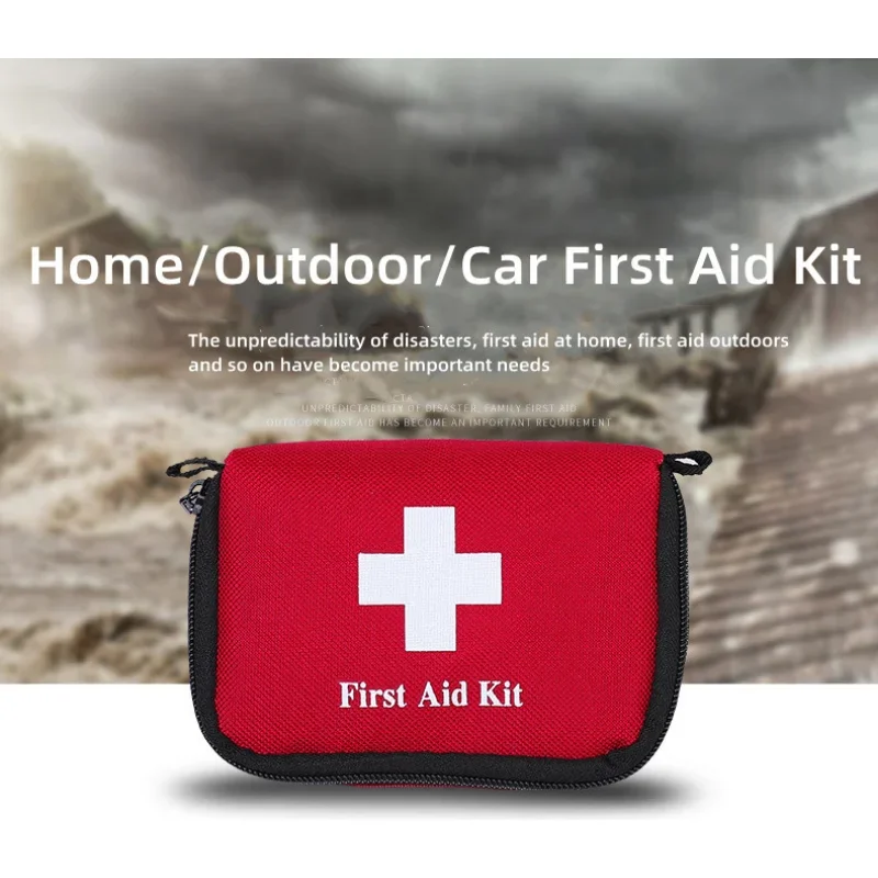 Mini pacchetto di trattamento di emergenza Outdoor Wilderness Survival Travel Kit di pronto soccorso campeggio escursionismo borsa medica Kit di emergenza per auto