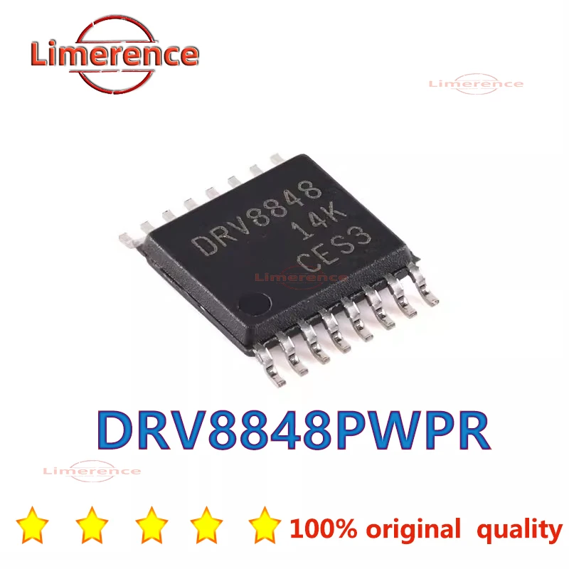 DRV8848PWPR DRV8804PWPR DRV8803PWPR DRV8816PWPR DRV11873PWPR DRV8833LPWPR DRV8833CPWPR Brand new original motor driver TSSOP-16