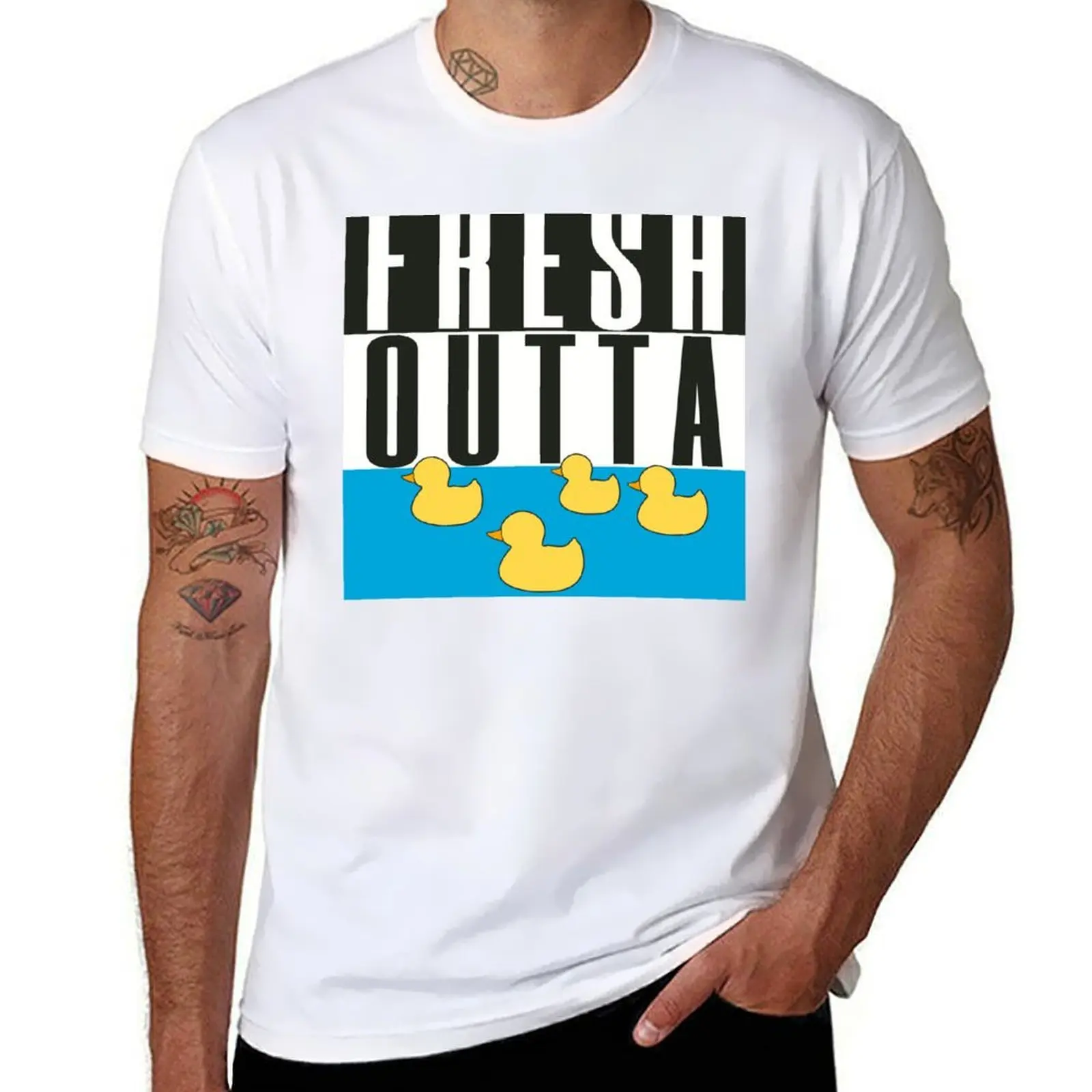 

Feeling Fresh Outta Ducks (Funny) T-Shirt man t shirt luxury man t shirt summer T-Shirt